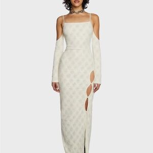 NWT POSTER GIRL Humble Brag Maxi Dress in Ivory
